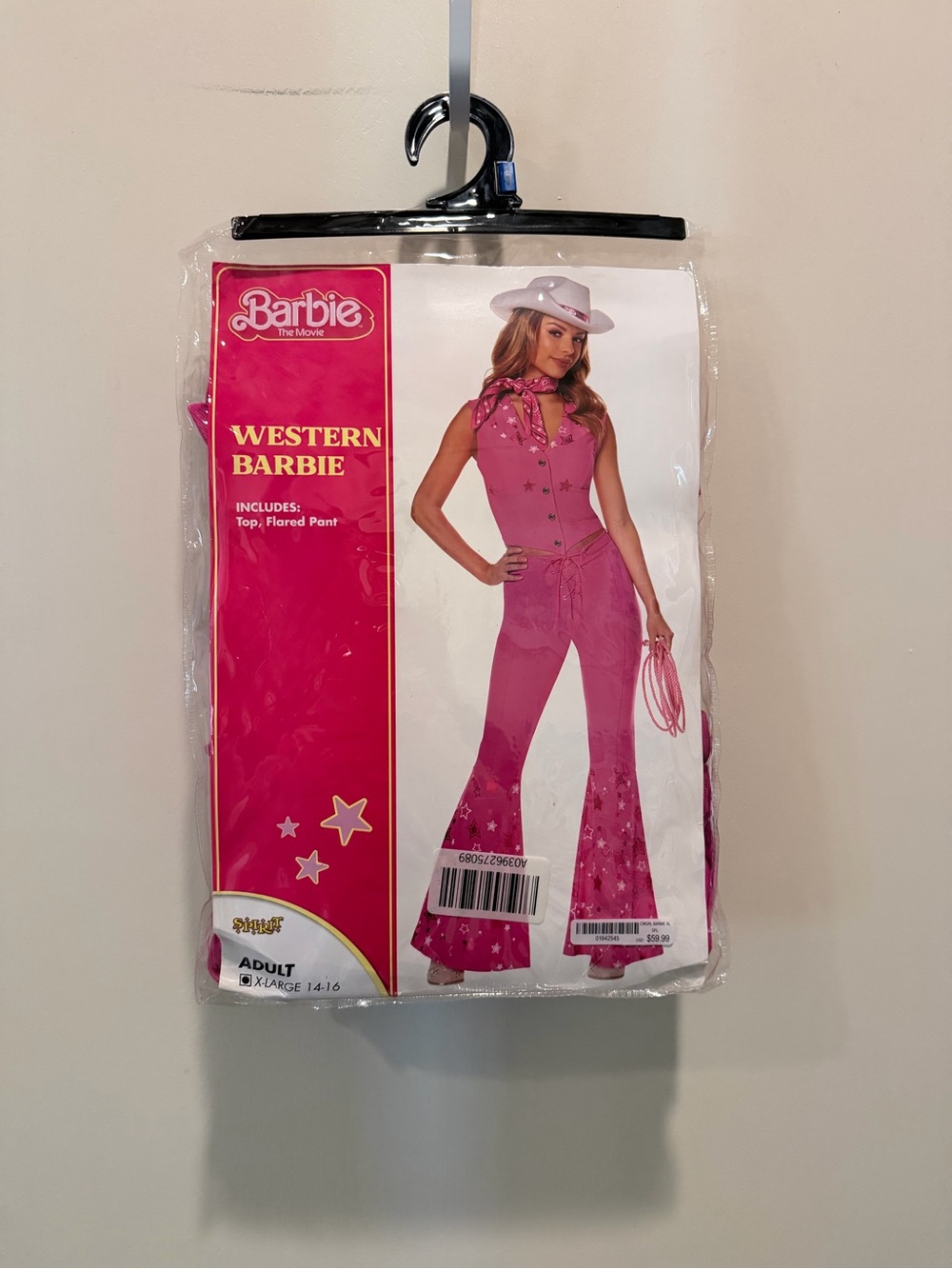 Spirit Western Barbie Pink Flared Pants Costume